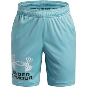 image:imageUnder Armour Boys Tech Logo Shorts425 Blue Haze   White