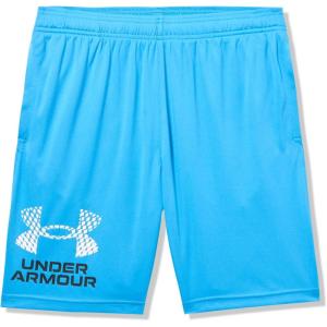 image:imageUnder Armour Boys Tech Logo Shorts452 Ether Blue  Black  White