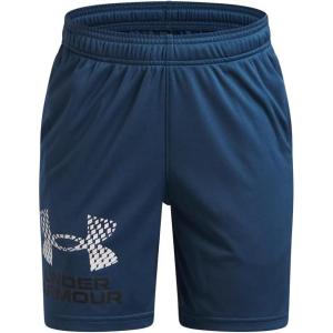image:imageUnder Armour Boys Tech Logo Shorts498 Wham Blue   White