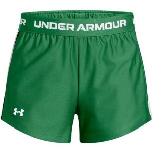 image:imageUnder Armour Girls Tech Play Up Shorts305 Team Kelly Green   White