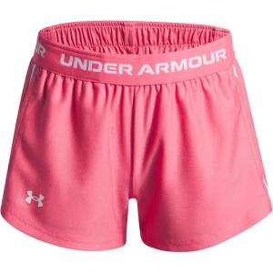 image:imageUnder Armour Girls Tech Play Up Shorts673 Super Pink  Super Pink  White