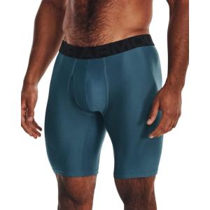image:imageUnder Armour Mens MultiPack Performance Tech LongLeg Boxer Brief 9 Inseam AllDay Comfort414 Static Blue   Harbor Blue