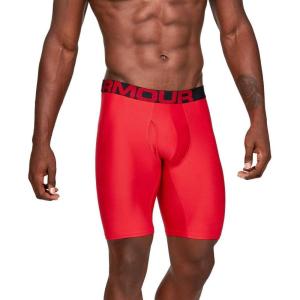 image:imageUnder Armour Mens MultiPack Performance Tech LongLeg Boxer Brief 9 Inseam AllDay ComfortRed 600Black
