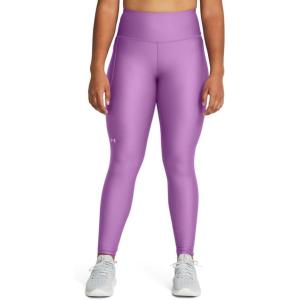 image:imageUnder Armour Womens HeatGear Armour High Waisted Pocketed NoSlip Leggings560 Provence Purple   Purple Ace