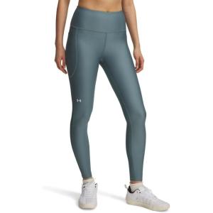 image:imageUnder Armour Womens HeatGear Armour High Waisted Pocketed NoSlip Leggings587 Jasper Blue   White