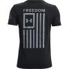 image:imageUnder Armour Boys New Freedom Flag TShirtBlack 001Steel