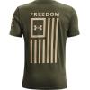image:imageUnder Armour Boys New Freedom Flag TShirtMarine Od Green 390Desert Sand
