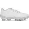 image:imageUnder Armour Girls Glyde Sola Rm Jr Softball Cleats100 WhiteSummit WhiteStone