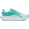 image:imageUnder Armour Girls Grade School Charged Ascend Running Shoes703 Refresh MintGreen ModeMetallic Silver