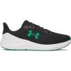image:imageUnder Armour Mens Charged Pursuit 4 Sneaker005 BlackWhiteTidal Green