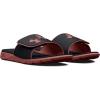 image:imageUnder Armour Mens Ignite Pro Slide SandalBlackRed FusionRed Fusion