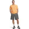 image:imageUnder Armour Mens Tech Graphic Shorts709 Clay Green   Orange Bloc