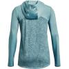 image:imageUnder Armour Womens Isochill Fusion Hoodie403 Still Water  Still Water  Static Blue