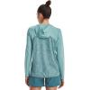 image:imageUnder Armour Womens Isochill Fusion Hoodie403 Still Water  Still Water  Static Blue