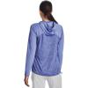 image:imageUnder Armour Womens Isochill Fusion Hoodie495 Baja Blue  Baja Blue  Deep Periwinkle