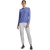 image:imageUnder Armour Womens Isochill Fusion Hoodie495 Baja Blue  Baja Blue  Deep Periwinkle