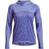 image:imageUnder Armour Womens Isochill Fusion Hoodie495 Baja Blue  Baja Blue  Deep Periwinkle