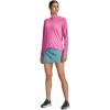image:imageUnder Armour Womens Isochill Fusion Hoodie659 Pink Edge  Pink Edge  Rebel Pink
