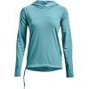 image:imageUnder Armour Womens Isochill Fusion HoodieCloudless Sky 402Deep Sea