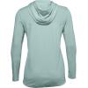 image:imageUnder Armour Womens Isochill Fusion HoodieEnamel Blue 477Lichen Blue