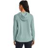 image:imageUnder Armour Womens Isochill Fusion HoodieEnamel Blue 477Lichen Blue