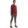image:imageUnder Armour Womens Isochill Fusion HoodieKiln Red 648Opal Blue