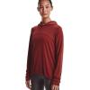 image:imageUnder Armour Womens Isochill Fusion HoodieKiln Red 648Opal Blue