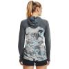 image:imageUnder Armour Womens Isochill Fusion HoodieUa Hydro Camo 995 Pitch Gray