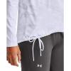 image:imageUnder Armour Womens Isochill Fusion HoodieWhite 101Pitch Gray