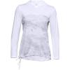 image:imageUnder Armour Womens Isochill Fusion HoodieWhite 101Pitch Gray