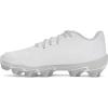 image:imageUnder Armour Girls Glyde Sola Rm Jr Softball Cleats100 WhiteSummit WhiteStone