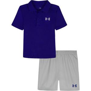 image:imageUnder Armour Boys 2piece Short Sleeve Polo and Shorts SetRoyal