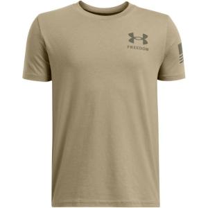 image:imageUnder Armour Boys New Freedom Flag TShirt499 Federal Tan   Marine Od Green