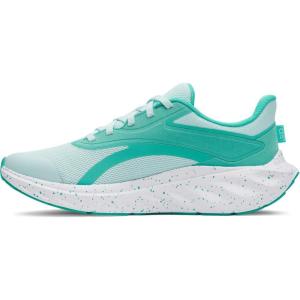 image:imageUnder Armour Girls Grade School Charged Ascend Running Shoes703 Refresh MintGreen ModeMetallic Silver