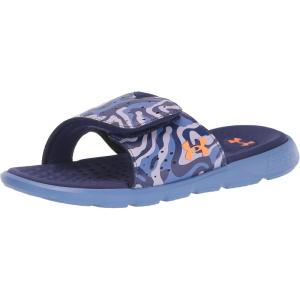 image:imageUnder Armour Mens Ignite Pro Slide Sandal400 Baja BlueBaja BlueOrange Blast