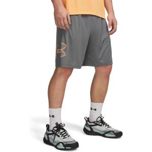 image:imageUnder Armour Mens Tech Graphic Shorts709 Clay Green   Orange Bloc