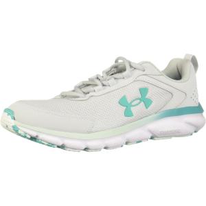 image:imageUnder Armour Womens Charged Assert 9 Running ShoeHalo GraySea MistNeptune