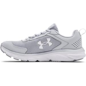 image:imageUnder Armour Womens Charged Assert 9 Running ShoeMod Gray 105White