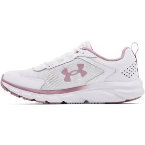 image:imageUnder Armour Womens Charged Assert 9 Running ShoeWhite113Mauve Pink