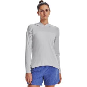 image:imageUnder Armour Womens Isochill Fusion Hoodie016 Halo Gray  Halo Gray  Mod Gray