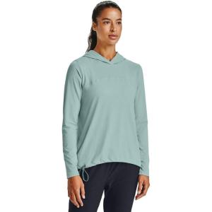 image:imageUnder Armour Womens Isochill Fusion HoodieEnamel Blue 477Lichen Blue