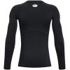 image:imageUnder Armour Boys ColdGear Armour Long Sleeve TShirtBlackwhite
