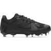 image:imageUnder Armour Womens Glyde Sola Pro Mt Softball Cleats001 BlackWhiteBlack