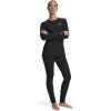 image:imageUnder Armour Womens Packaged Base 30 Leggings002 Black   White