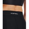 image:imageUnder Armour Womens Utility Softball Slider Shorts001 Black   White