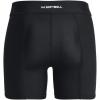 image:imageUnder Armour Womens Utility Softball Slider Shorts001 Black   White