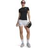 image:imageUnder Armour Womens Utility Softball Slider Shorts100 White   Black