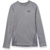 image:imageUnder Armour Boys ColdGear Armour Long Sleeve TShirtCharcoal Light Heather 019Black