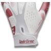 image:imageUnder Armour Blur Football Gloves100 White  White  Metallic Rose Gold