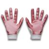 image:imageUnder Armour Blur Football Gloves100 White  White  Metallic Rose Gold